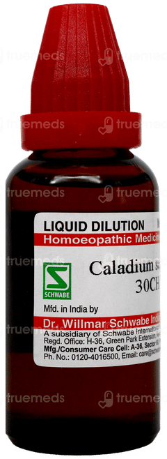 Dr Willmar Schwabe Caladium Seguinum 30Ch Dilution 30Ml
